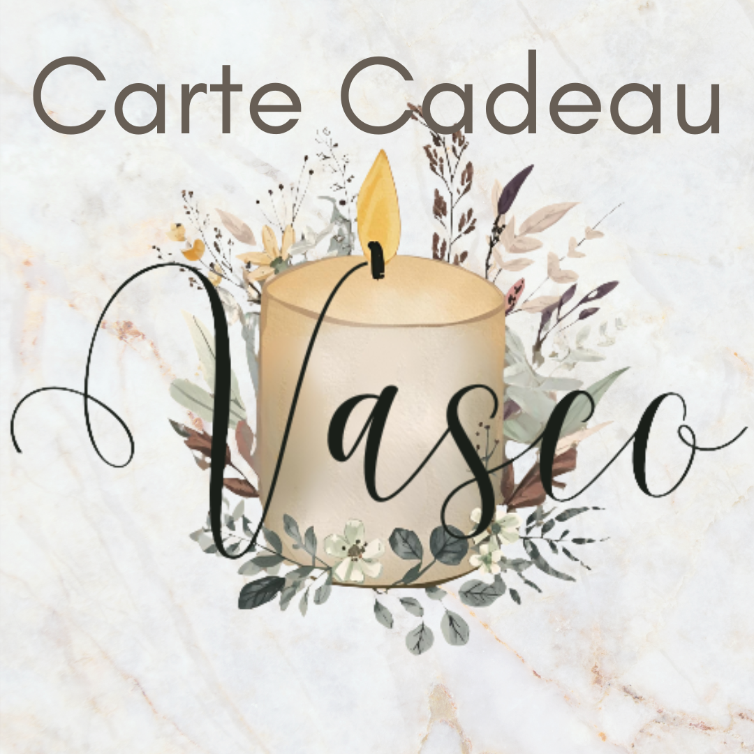 Carte Cadeau Vasco Bougies