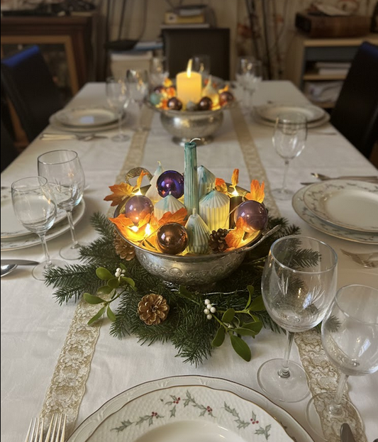 Centre de Table Givré