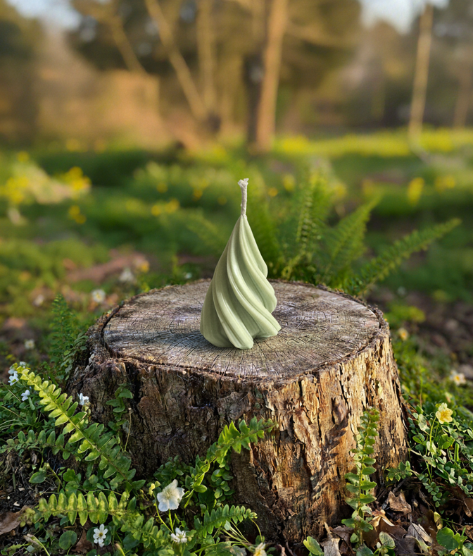 Sapin de Noël Torsadé nature